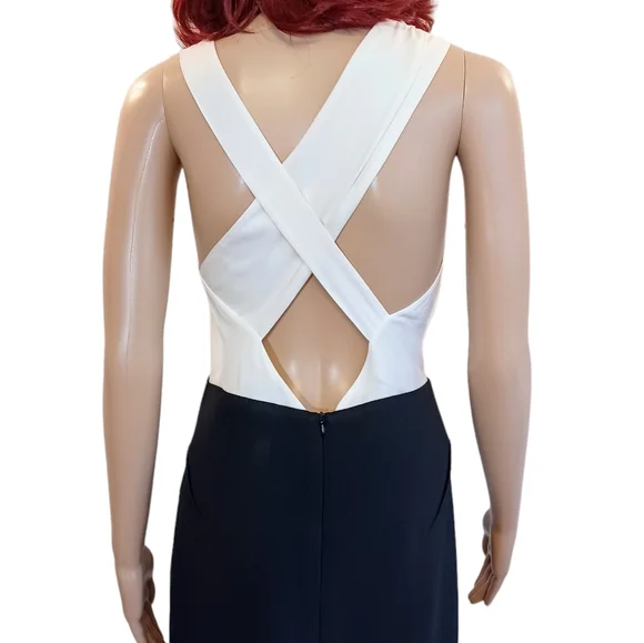 LK Bennett Black Ribbon Dress Size 10 - Picture 7 of 12